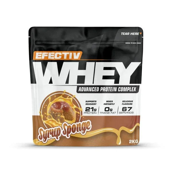 Efectiv Nutrition Whey Protein, Syrup Sponge - 2000 grams