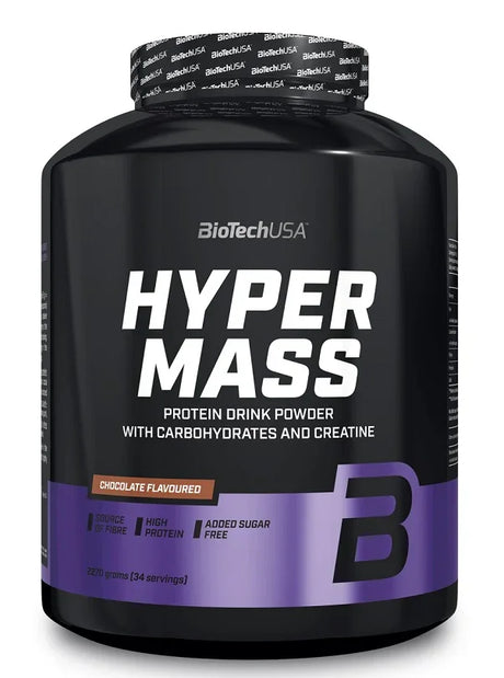 BioTechUSA Hyper Mass, Cookies & Cream - 2270 grams