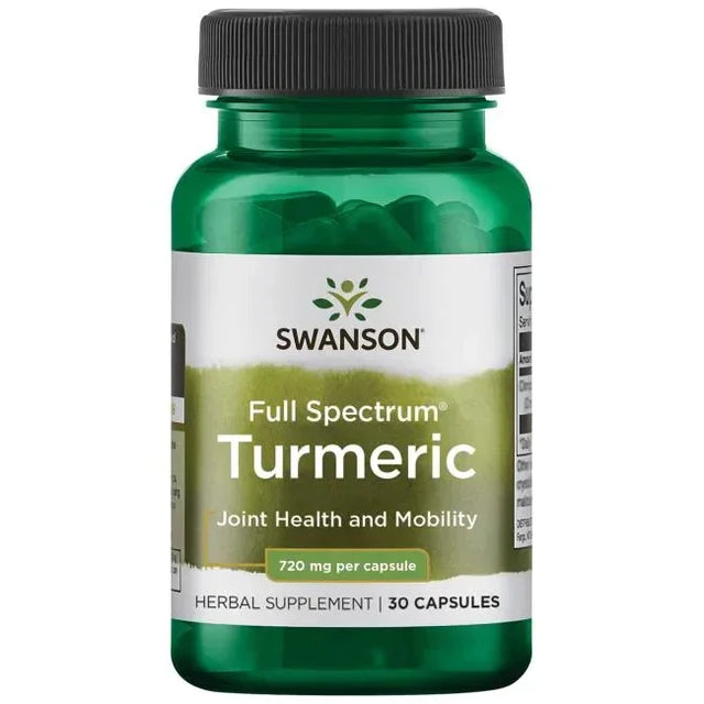 Swanson Full Spectrum Turmeric, 720mg - 30 caps