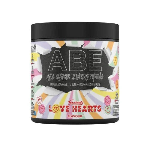 Applied Nutrition ABE - All Black Everything, Swizzels Love Hearts - 375 grams