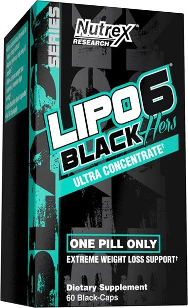 Nutrex Lipo-6 Black Hers Ultra Concentrate - 60 caps