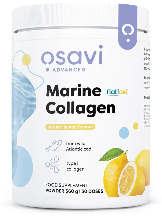 Osavi Marine Collagen Wild Cod, Lemon - 360 grams