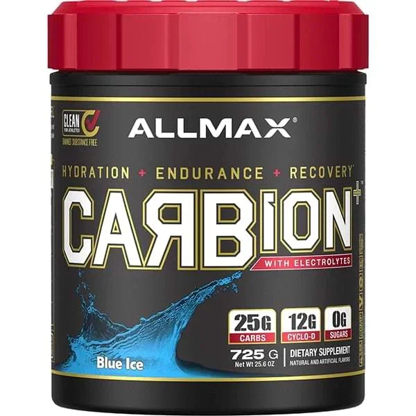 AllMax Nutrition Carbion+, Blue Ice - 725 grams