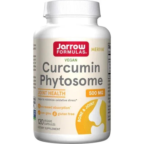 Jarrow Formulas Curcumin Phytosome (Meriva), 500mg - 120 vcaps