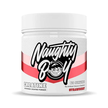 Naughty Boy Creatine, Strawberry - 300 grams