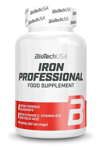 BioTechUSA Iron Professional - 60 tablets