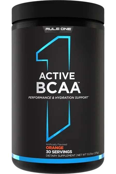 Rule One Active BCAA, Orange - 375 grams