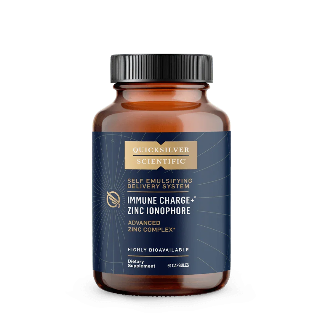 Quicksilver Scientific Immune Charge+ Zinc Ionophore - 60 Softgels