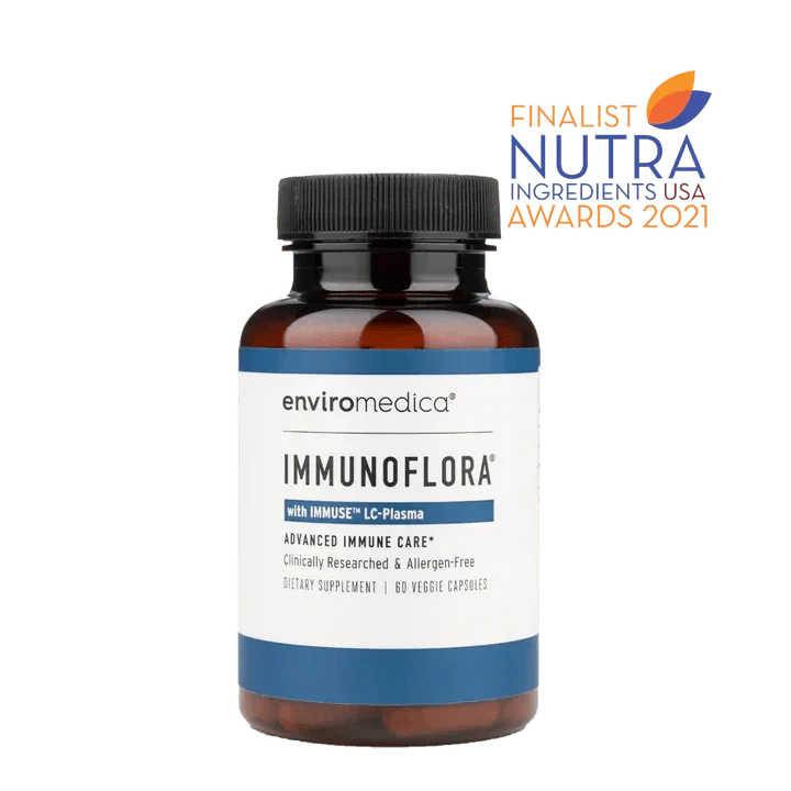 Immunoflora with LC-Plasma - 60 Veg Capsules - Enviromedica - welzo