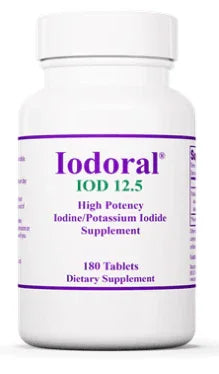 Iodoral IOD 12.5 mg (Potassium Iodide) 180 tablets - Optimox - welzo