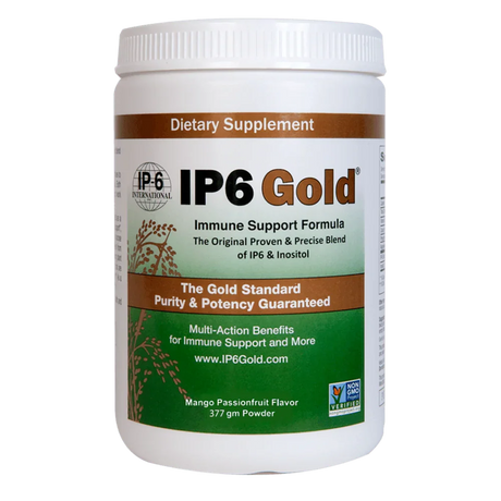 IP6 Gold Powder, 377g (Mango Passionfruit Flavour) - IP-6 International - welzo