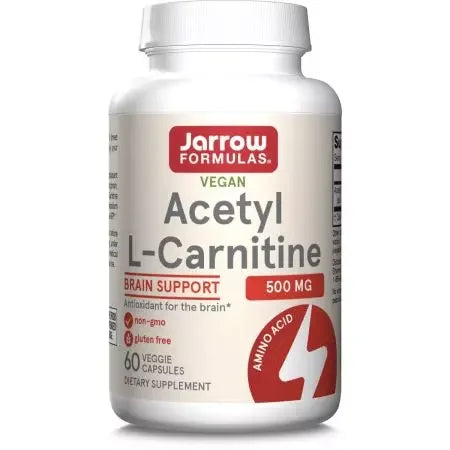 Jarrow Formulas Acetyl LCarnitine 500mg Veggie Capsules