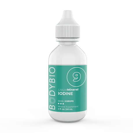 Liquid Iodine (Potassium Iodide) 2oz - Bodybio - welzo