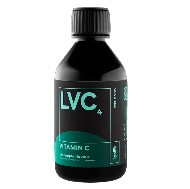 LVC4 Liposomal Vitamin C (Pineapple Flavour) 250ml - Lipolife - welzo
