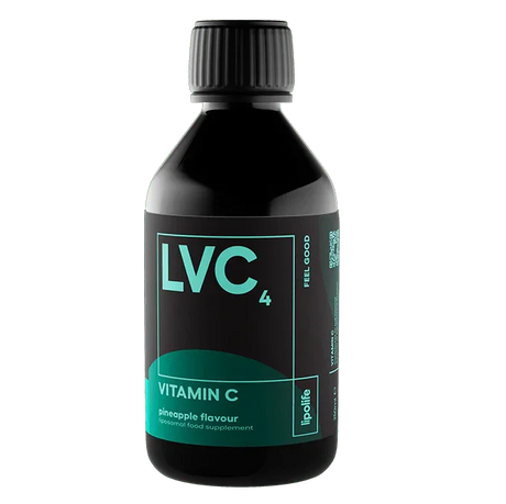 LVC4 Liposomal Vitamin C (Pineapple Flavour) 250ml - Lipolife - welzo