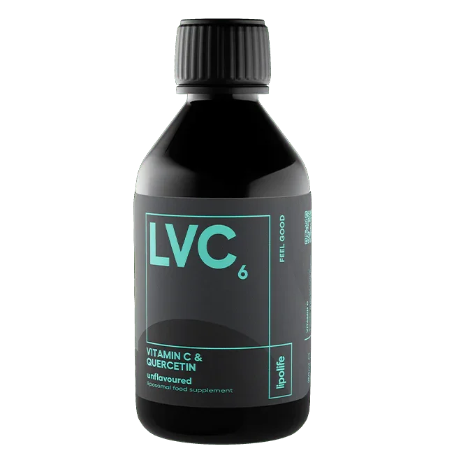 LVC6 Vitamin C and Quercetin 240ml - Lipolife - welzo