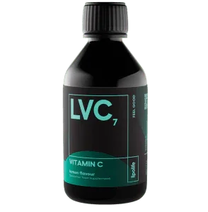 LVC7 Liposomal Vitamin C (Lemon Flavour) Ethanol-free, 250ml – Lipolife - welzo