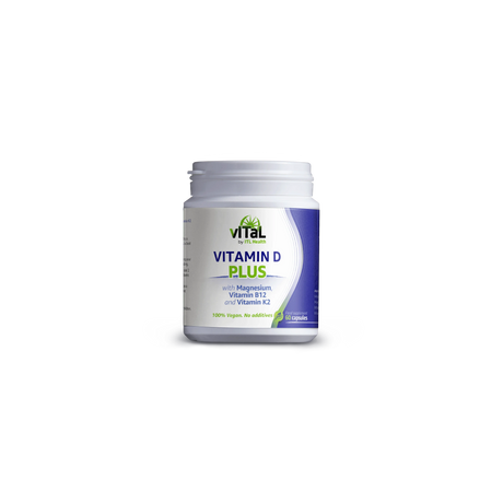 MAG365 - VITAL Vitamin D Plus -with Magnesium, Vit B12, Vit K2 - welzo