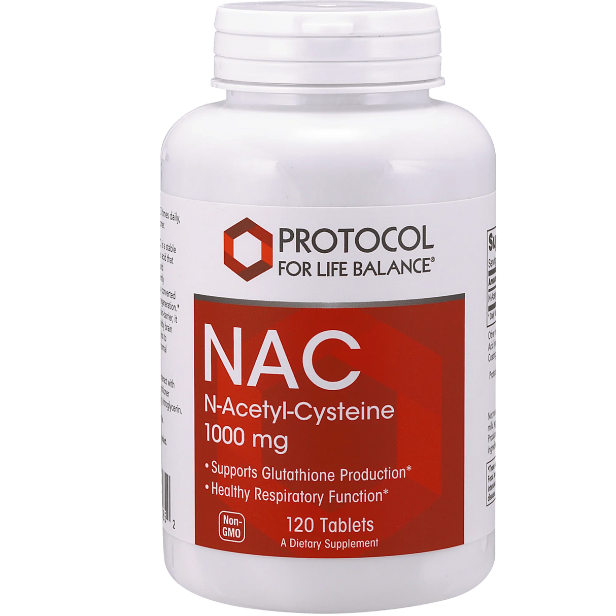 NAC 1,000mg 120 tablets - Protocol For Life Balance - welzo