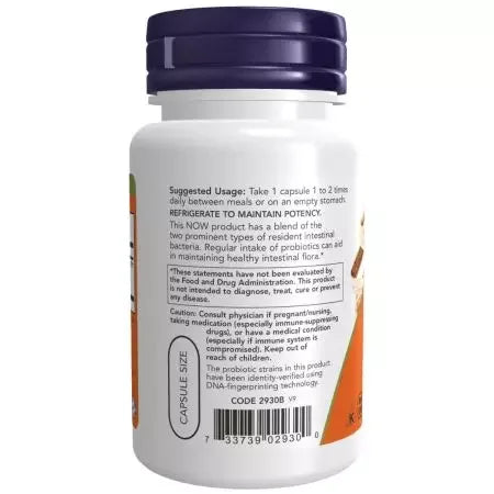 Now Foods 8 Billion Acidophilus & Bifidus Veg Capsules