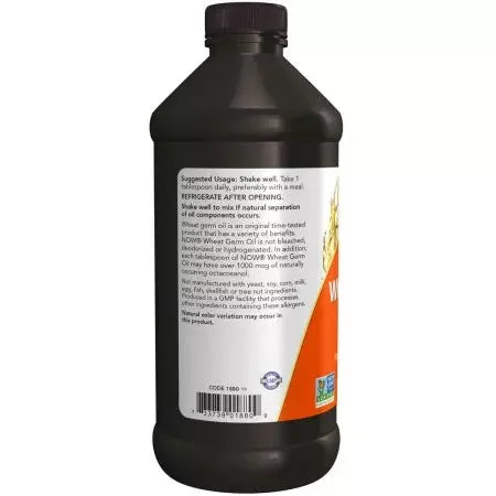 Now Foods Wheat Germ Oil Liquid 16oz
