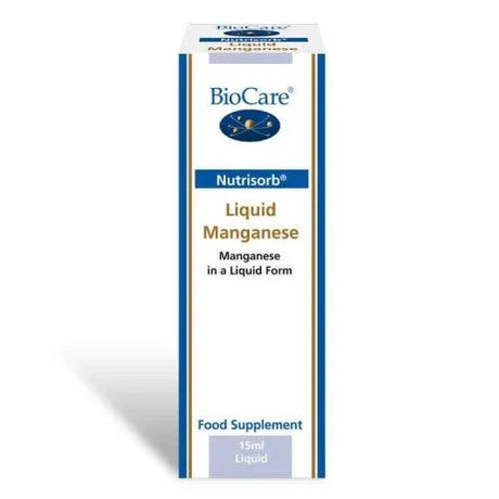 Nutrisorb Liquid Manganese 15ml - Biocare - welzo