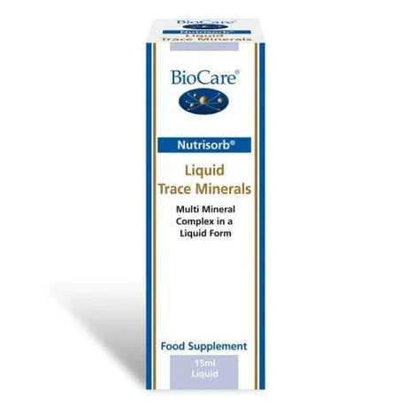 Nutrisorb® Liquid Trace Minerals 15ml - Biocare - welzo
