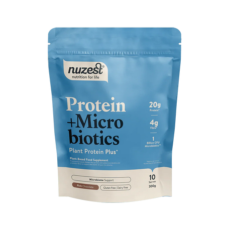 Nuzest - 300g - Protein Plus Microbiotics Rich Chocolate - welzo