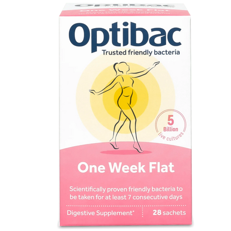 One Week Flat, 28 sachets (4 week supply) - OptiBac - welzo