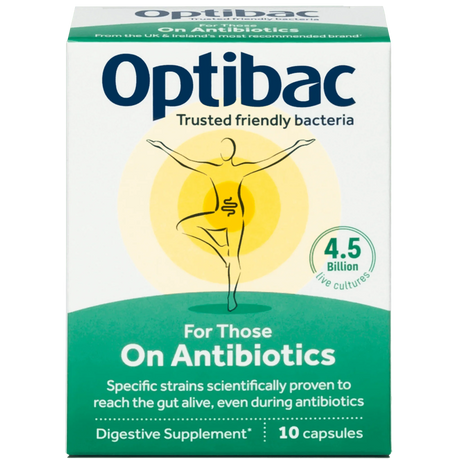 Probiotics For Those On Antibiotics, 10 capsules - OptiBac - welzo