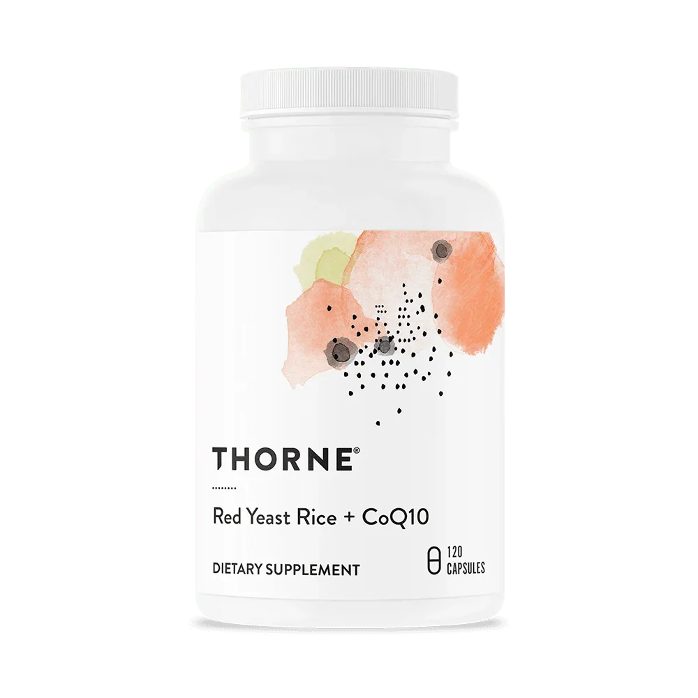 Red Yeast Rice + CoQ10 (Formerly Choleast) - 120 Capsules- Thorne - welzo