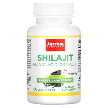 Shilajit Fulvic Acid Complex 250mg, 60 Capsules - Jarrow Formulas - welzo