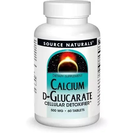 Source Naturals Calcium DGlucarate 60 Tablets