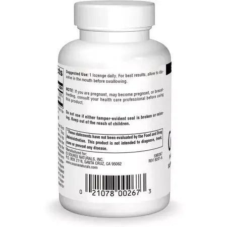 Source Naturals Coenzymated Vitamin B6 25mg 120 Peppermint Lozenge