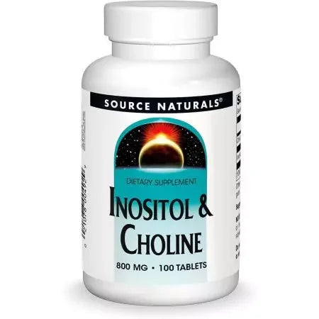 Source Naturals Inositol & Choline 800mg Tablets
