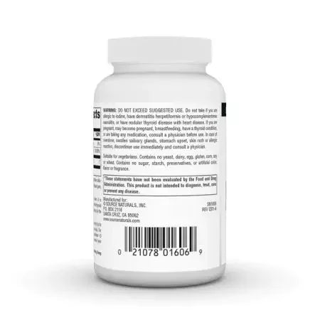 Source Naturals Potassium Iodide 32.5mg Tablets