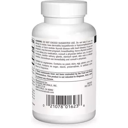 Source Naturals Potassium Iodide 32.5mg Tablets