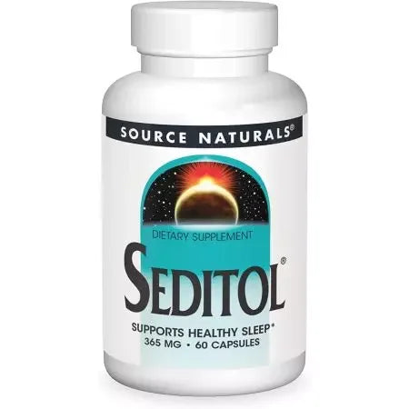 Source Naturals Seditol 365mg Capsules