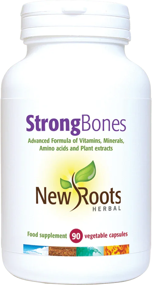 Strong Bones (90 capsules) - New Roots Herbals - welzo