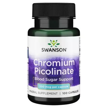 Swanson Chromium Picolinate 200 mcg Capsules