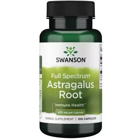 Swanson Full Spectrum Astragalus Root 470 mg 100 Capsules