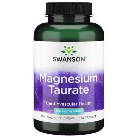 Swanson Magnesium Taurate 100mg 120 Tablets