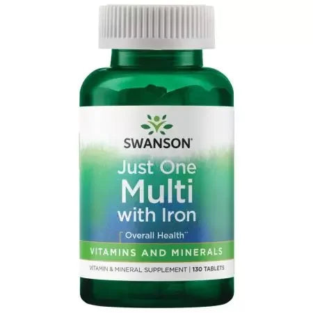 Swanson Multi with Iron Century Formula 130 Tablets