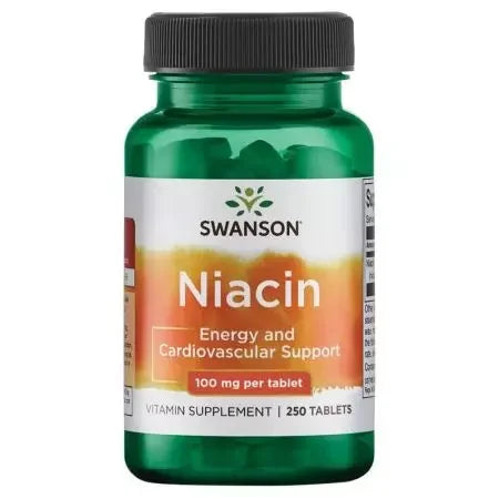 Swanson Niacin 100mg 250 Tablets