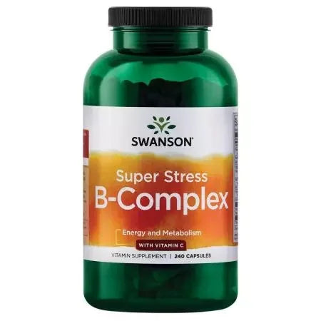 Swanson Super Stress BComplex with Vitamin C Capsules