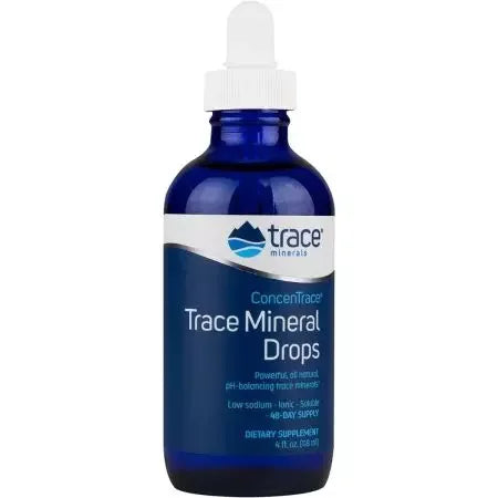 Trace Minerals Concentrace Trace Mineral Drops 4 fl oz Glass