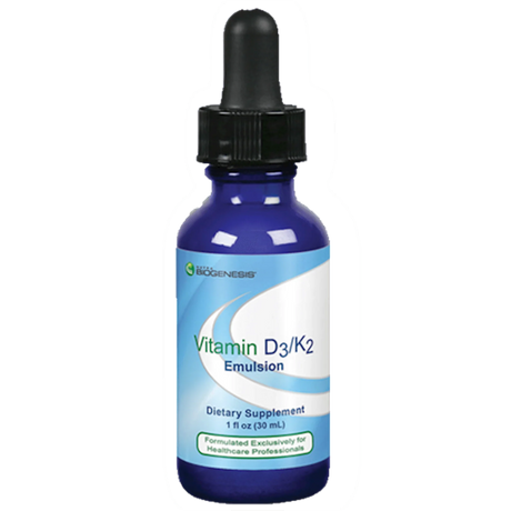 Vitamin D3-K2 Emulsion 1 fl oz - Nutra BioGenesis - welzo