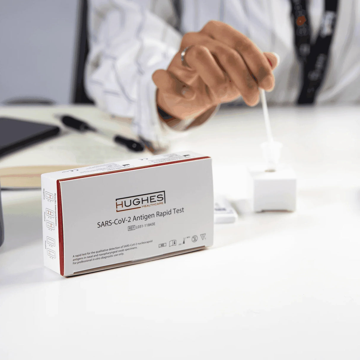 COVID-19 Test for USA (Video Supervised) Antigen Test+ Certificate - Official Rapid Tests