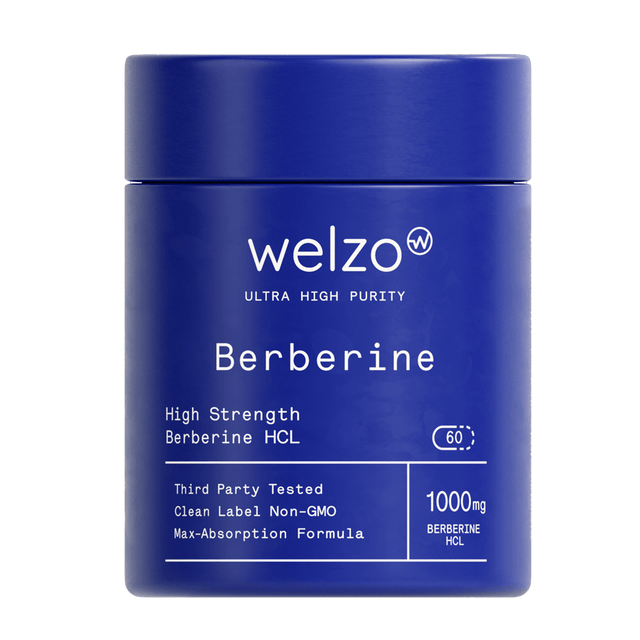 Ultra Purity Berberine with inulin capsules for metabolic support