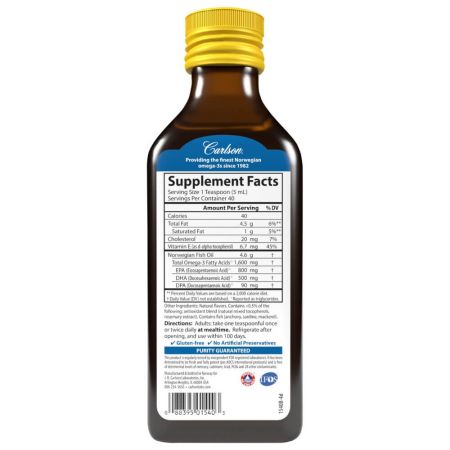 Carlson Labs The Very Finest Fish Oil 1,600mg